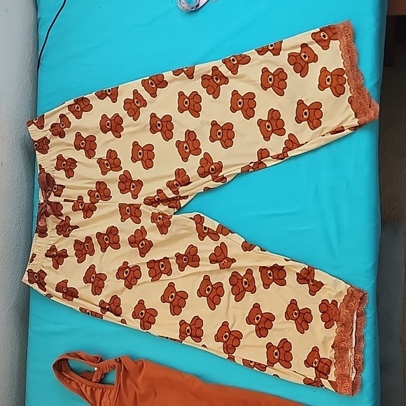 5 More Minutes Teddy Bear Pajama Set, Size XL - Picture 3 of 8